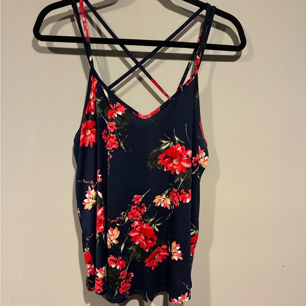 Papermoon Navy Floral Camisole